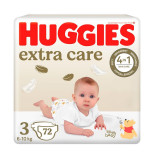 Cumpara ieftin Huggies - Scutece Extra Care, nr 3, Mega 72 buc, 5-9 kg