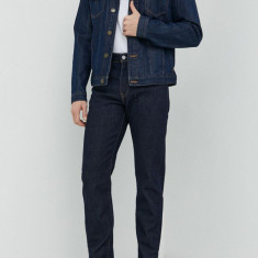 Levi's jeans 502 Taper bărbați 29507.0280-DarkIndigo