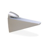 Set 2 suporturi pentru raft, 8-40mm Emuca Halcon, 4009225, finisaj aluminiu vopsit - RESIGILAT