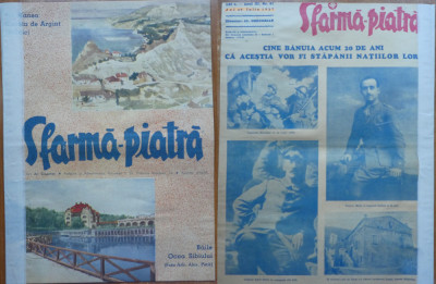 Sfarma Piatra, ziar legionar, iulie 1937, Ovid Caledoniu, Vintila Horia foto