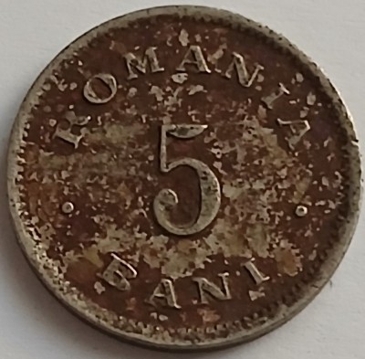 Romania, 5 Bani 1900 foto