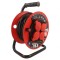 Prelungitor bobinat 4 prize negru 3x1,5mm2