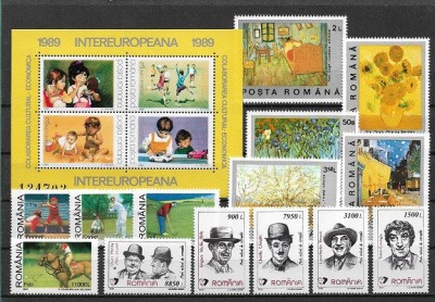 C4053 - Romania lot timbre nestampilate mnh foto