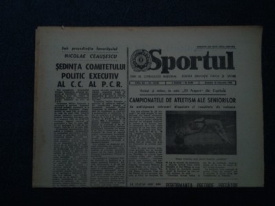 ZIARUL SPORTUL 16 FEBRUARIE 1985 foto