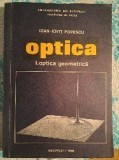 Optica Geometrica- Ioan Popescu