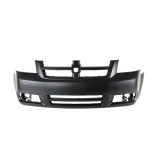 Bara fata DODGE GRAND CARAVAN, 09.07-12.2010, grunduit, de vopsit; cu gauri lampa ceata,, Rapid