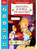 Printesa si bobul de mazare. Carte cu autocolante/***
