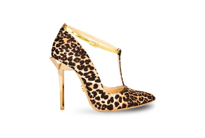 Pantofi Mihai Albu din piele Stealth T Animal Print