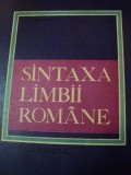 SINTAXA LIMBII ROMANE-V. SERBAN BUCURESTI 1970