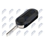 Carcasa cheie Fiat 500, Bravo 2, Doblo, Ducato, Fiorino, Punto, Grande Punto, Linea, Panda, Punto Evo, Qubo - nr butoane : 3, EZC-FT-279