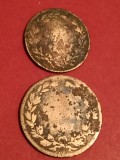 Lot 2 monede: 5 bani + 10 bani 1867 [poze]. Discount conform descriere [10 - 20 %. Vezi descrierea.].