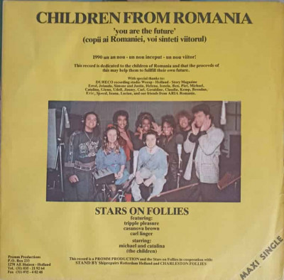 Disc vinil, LP. CHILDREN FROM ROMANIA-DORU CAPLESCU foto