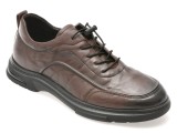 Pantofi OTTER maro, 37361, din piele naturala