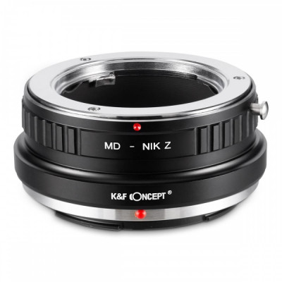 Adaptor montura K&amp;amp;F Concept MD-Nik Z de la Sony Minolta MD la Nikon Z6 Z7 KF06.374 foto