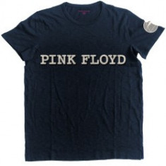 Tricou Pink Floyd: Logo &amp;amp; Prism foto