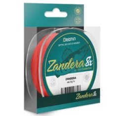 Fir Textil Delphin Zandera 8 Rosu, 0.18mm, 14.6kg, 150m foto