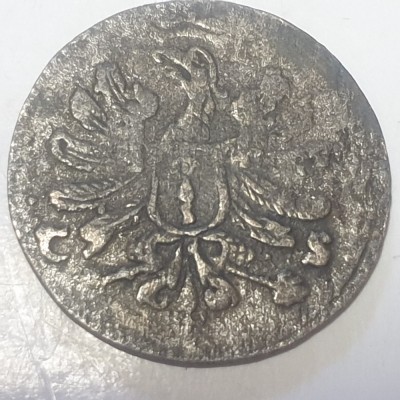 Germania Brandenburg-Prusia 6 pfennig 1676 argint Frederic William foto
