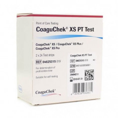 Teste de masurare a INR-ului pentru CoaguChek XS, 2 x 24 bucati, Roche