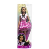 PAPUSA BARBIE FASHIONISTA BRUNETA CU BENTITA SuperHeroes ToysZone