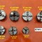 Universal strung freza metal 400 315 250 200 160 125 mm 3 si 4 bacuri