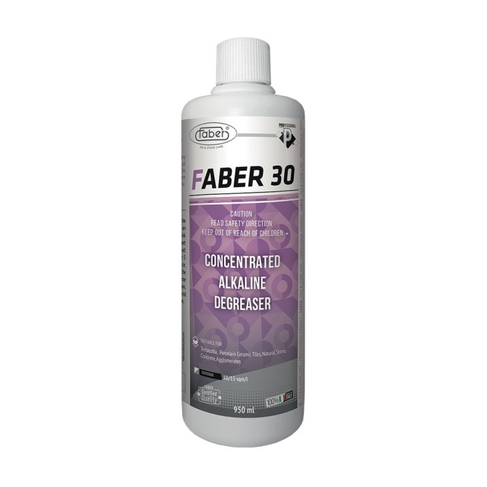 FABER 30 2.0, 1L , detergent alcalin concentrat pentru curatare in profunzime a pietrei naturale si pardoselilor