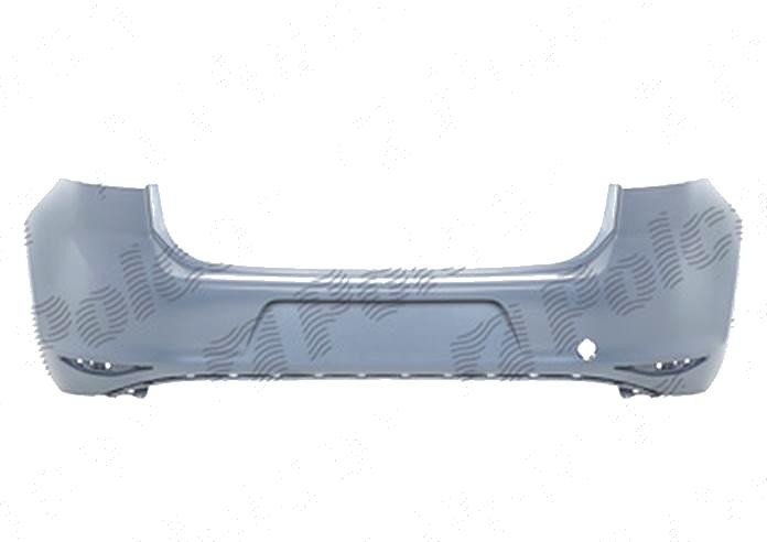 Bara spate Volkswagen Golf 7 (5k), 10.2012- Model Gti, cu gauri pt. senzori de parcare