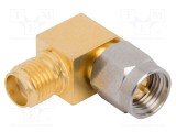 Adaptor SMA tată - SMA mamă PTFE 50&Omega; 22GHz AMPHENOL RF