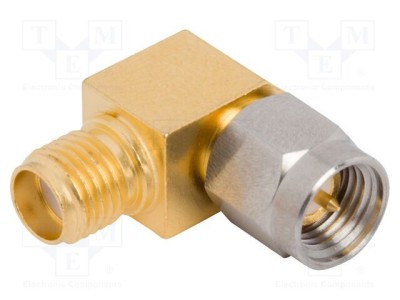 Adaptor SMA tată - SMA mamă PTFE 50&amp;Omega; 22GHz AMPHENOL RF foto