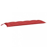Cumpara ieftin Perna banca de gradina, rosu, 150x50x7 cm, material oxford