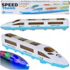 Tren Express Interactiv cu Baterii, Efecte 3D, Lumini LED, Muzical, Skleplolki, 3+ ani, Baieti/Fete