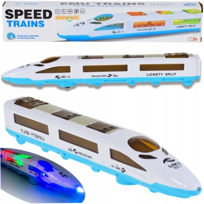 TREN EXPRESS INTERACTIV CU BATERII EFECTE 3D foto