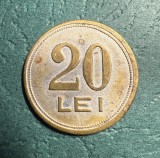 Jeton 20 Lei Restaurantul Soc. Govora - Calimanesti