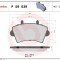 BREMBO P 59 039 PRIME LINE set placute frana,frana disc