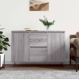 vidaXL Servantă, gri sonoma, 101,5x35x70 cm, lemn prelucrat 827210