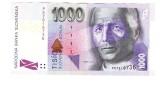 Slovacia 1 000 Koroane Korun 2005 P-47 UNC Seria P57616736