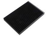 Radiator extrudat negru SEIFERT ELECTRONIC 150x100x15mm cu aripioare