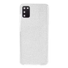 Husa Samsung Galaxy A02S Sclipici Argintiu Silicon