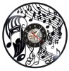 NOTE MUZICALE-ceas de perete