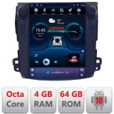 Navigatie Mitsubishi Outlander 2007-2011 tip tesla radio gps internet 8 Core 4+64 360 4G carplay android auto kit-tesla-056 CarStore Technology