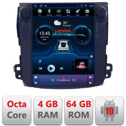 Navigatie Mitsubishi Outlander 2007-2011 tip tesla radio gps internet 8 Core 4+64 360 4G carplay android auto kit-tesla-056 CarStore Technology