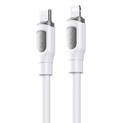 Cablu de date cu incarcare rapida RC-C112 REMAX, USB-C la Lightning, 30 W, 1 metru foto