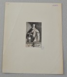 Anonim &quot;Portretul lui Friedrich Schopper&quot; gravura veche cca 1660-1730