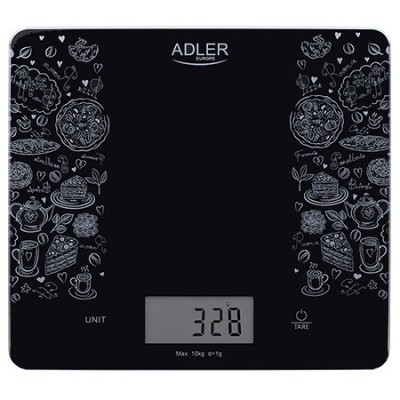 CANTAR BUCATARIE STICLA MAX 10KG AD 3171 ADLER AD3171 foto