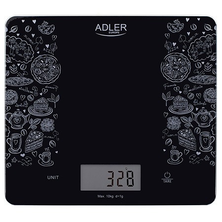 CANTAR BUCATARIE STICLA MAX 10KG AD 3171 ADLER AD3171