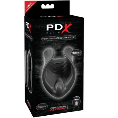 PDX ELITE - VIBRATING SILICONE STIMULATOR foto