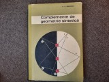 N N MIHAILEANU COMPLEMENTE DE GEOMETRIE SINTETICA RMO