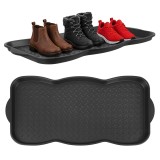 Tava pentru scurgerea &icirc;ncaltamintei 76x38 cm Trizand, neagra