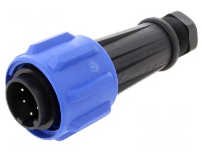 Conector Circular Mufă Tată 5 PIN Filet Interior Rotire foto