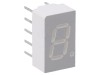 Afișaj LED 7 Segmente Galben 7.62mm BROADCOM (AVAGO) - Montare THT, Catod