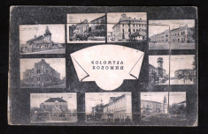 Carte Postala Veche Circulata 1916 BUKOWINA UCRAINA Kolomyia Kolomyja Multi View foto